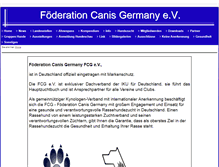 Tablet Screenshot of fcgev.de